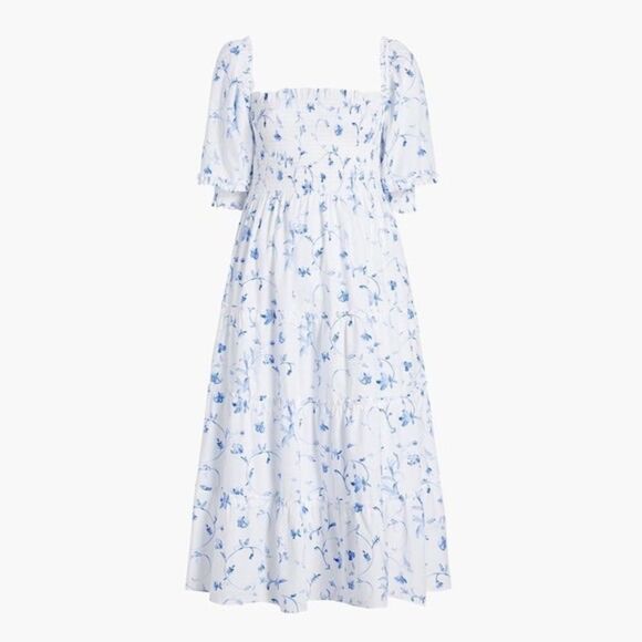Hill House Dresses & Skirts - 💙 Hill House Home Nesli in Blue Botanical